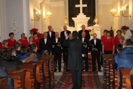 Koncert podczas Strefy Białych Świąt